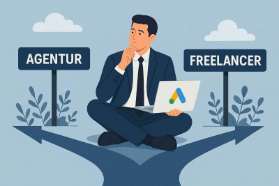 Google Ads Agentur oder Freelancer: Welcher Weg ist der Beste für Ihr Unternehmen?